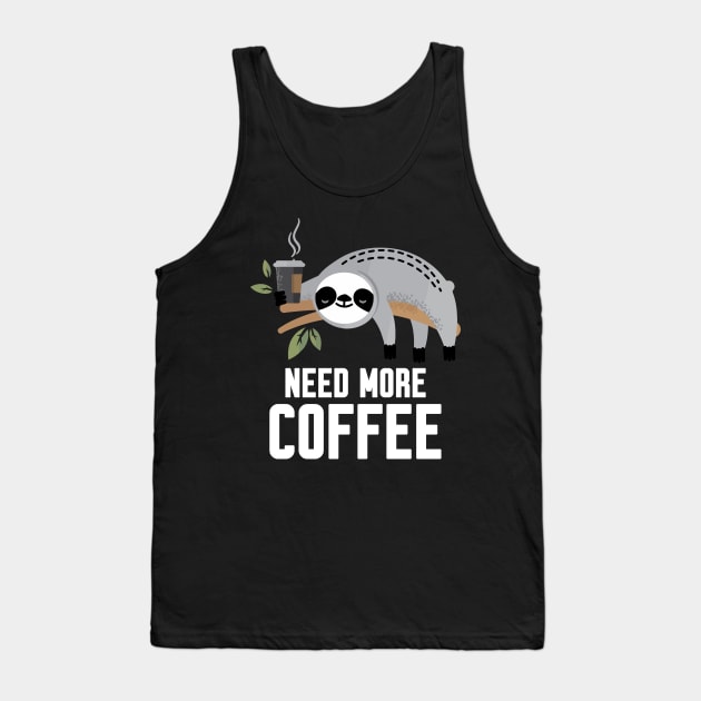 Need My Coffee Tank Top by Work Memes